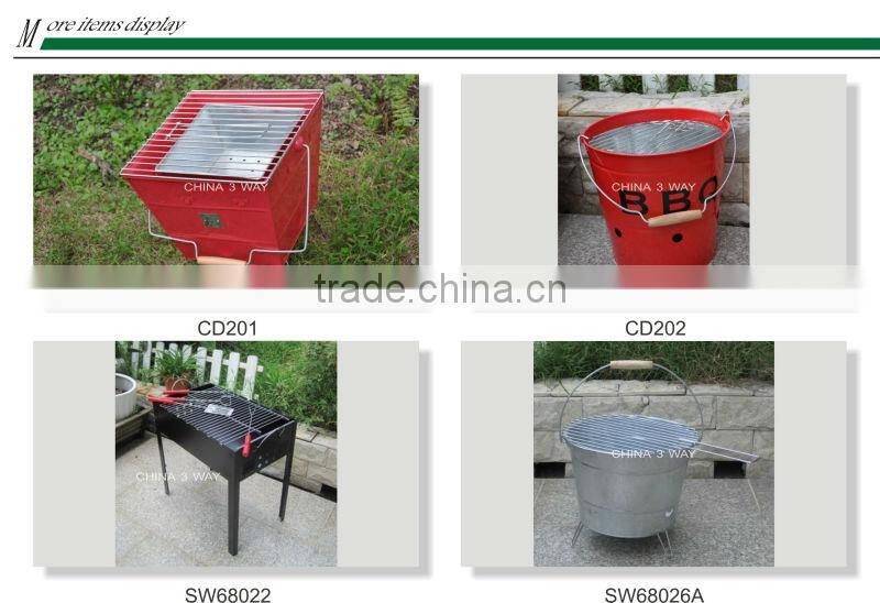 Protable BBQ charcoal grill