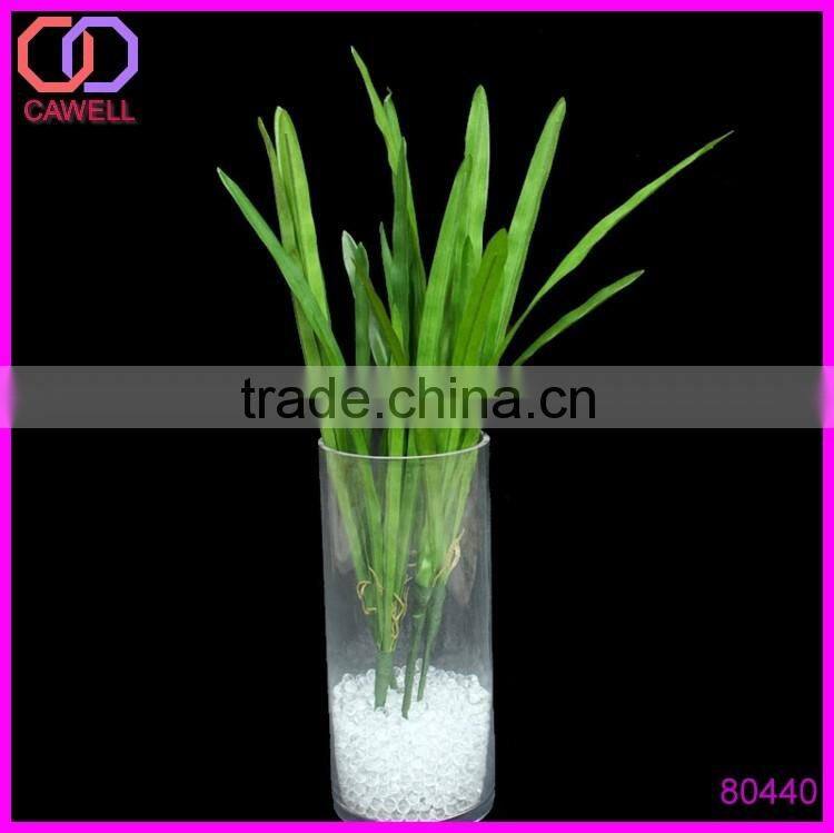 decorative artificial green leaf