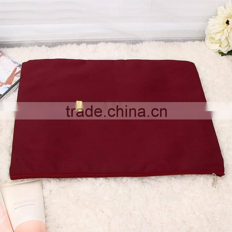 3pcs storage bag set nylon plaid customized logo garment stroage bag for travel