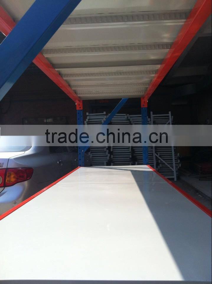 Four layers duty metal display rack