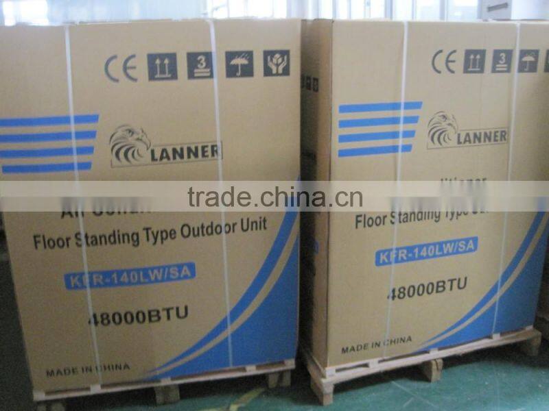 Floor standing Split Air Conditioner( 24000-60000btu )mirror flower painted panel