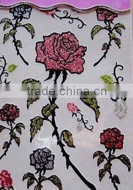 rose shape body tatoo stickers