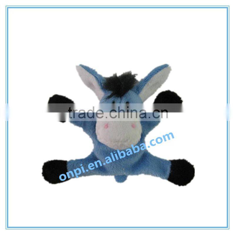 Plush rabbit fridge magnet