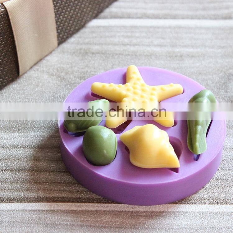 Soft Silicone Shells Cake Mold Decorating, Silicone Soap Molds Wholesale