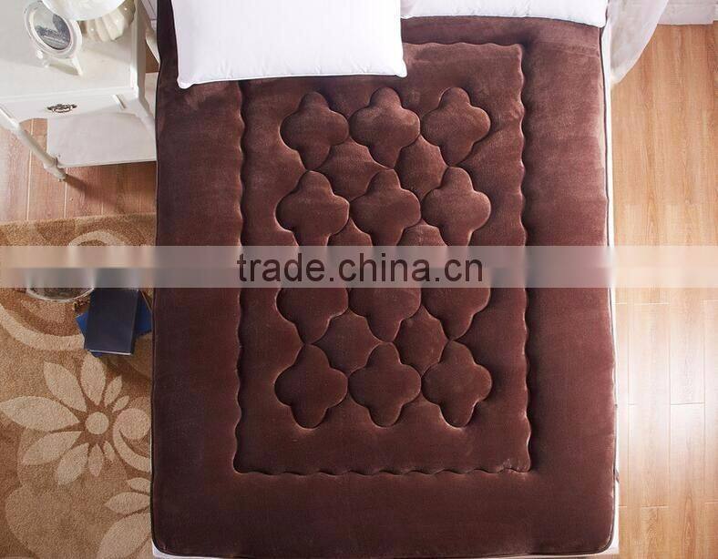 Red or Brown Queen Twin XL Waterproof Foam Mattress Pad