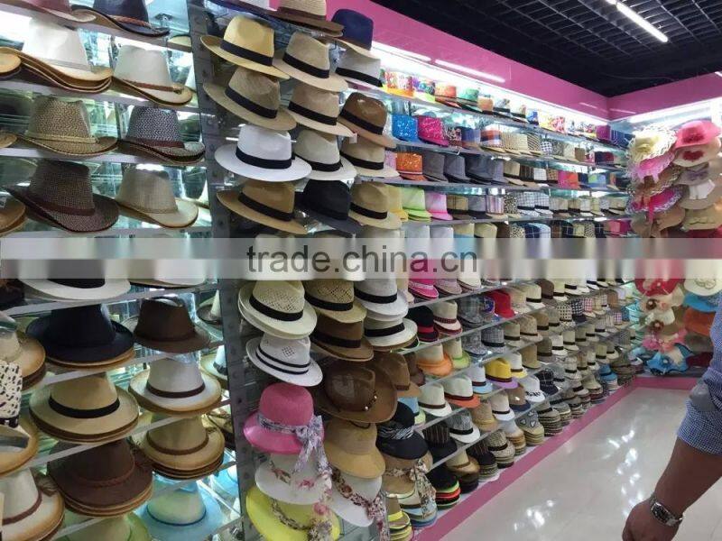 Promotion ladies floppy straw beach hats,custom ladies hats, ladies printed logo on brim beach hats (SU-SH3366)