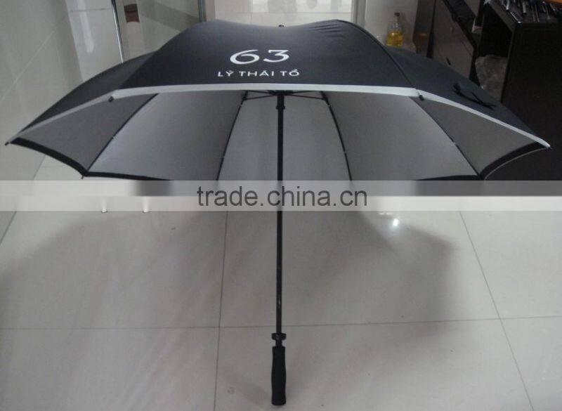 32inch big umbrella,Anti UV umbrella,Black windproof umbrella