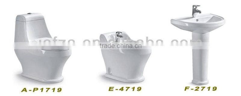4812 Classic elegant ceramic bidet white color non-electric