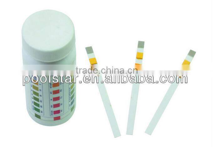 2015 Poolstar swimming pool rapid PH chlorine water test kits , 3 way test strips
