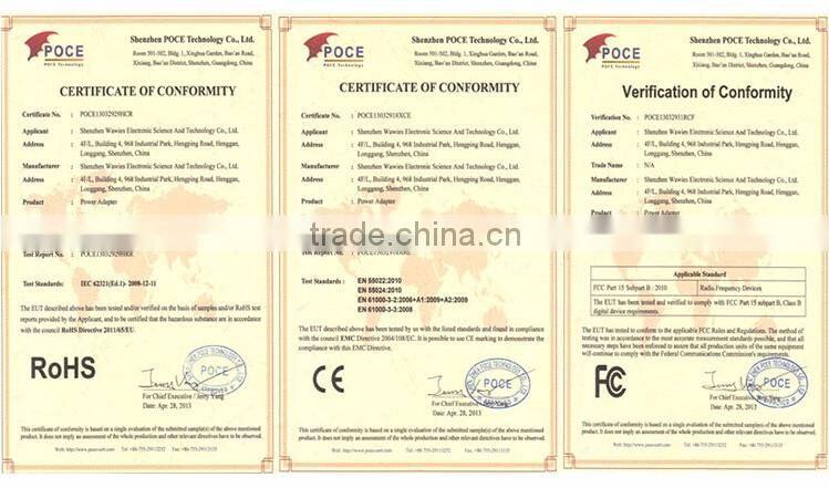 Wall mount dc power supply 12v 2.5a adaptadores