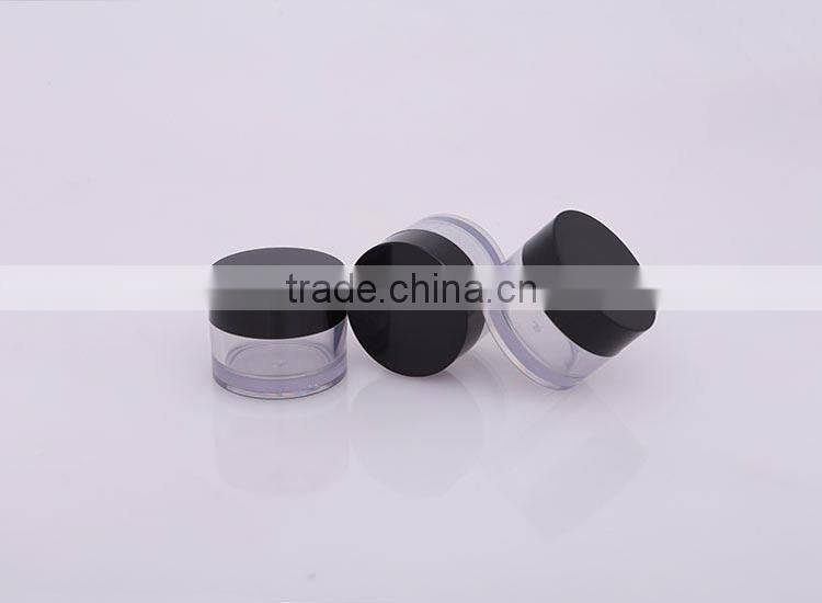Top Quality Cosmetic Jars Suppliers Acrylic Jar Fancy Cosmetic Sample Containers