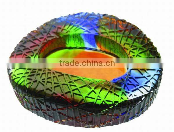 crystal crafts--holiday gift--ashtray--BS123