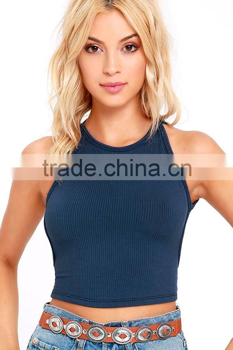 2016 Plain Open Hot Sexi Nude Girl Photo Tank Top Vest Show Back
