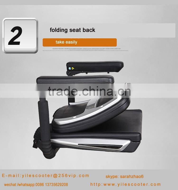 New Homecare CE Certified Lightweight Electric Mobility Travel Scooter for Elder