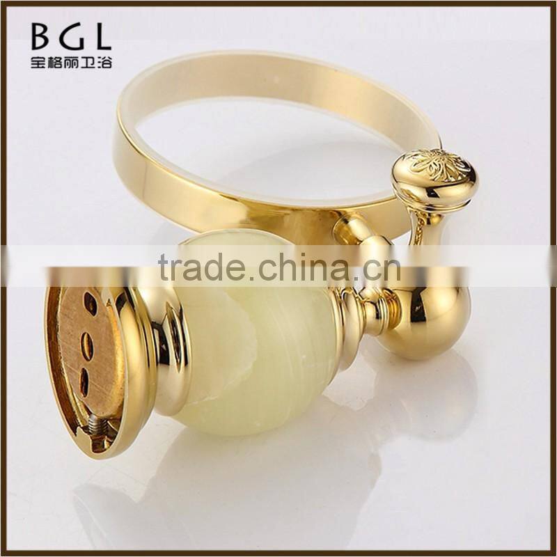 11350 high demand products zinc alloy gold bathroom accessory toilet brush holder