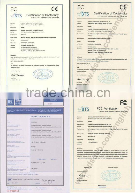 NDS3712 DVB-S/ S2 tuner Mux scrambler
