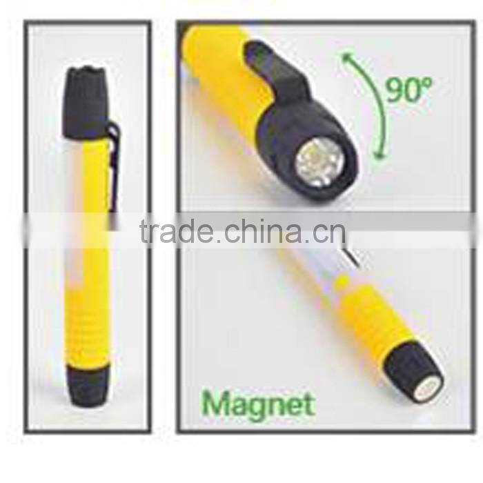 6 SMD +1W LED 3AAA battery work light