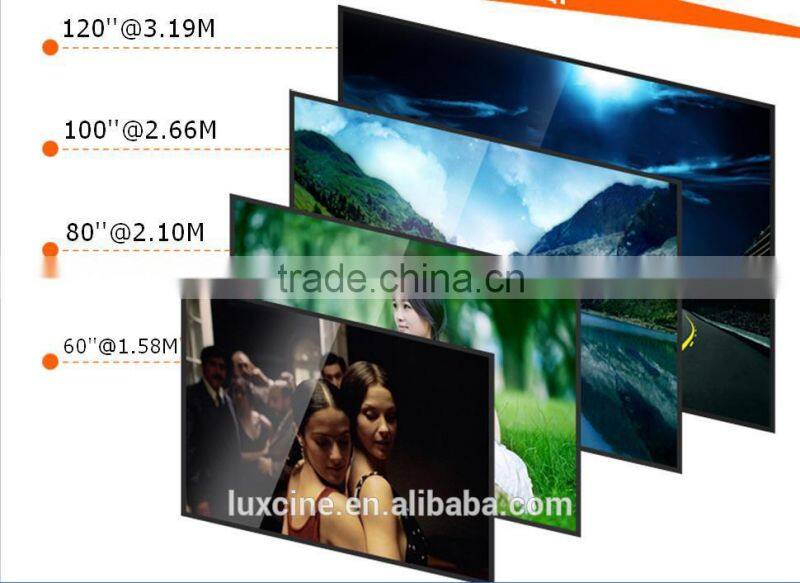 Analog TV LED Projector - Mini Home Theater Projector C5