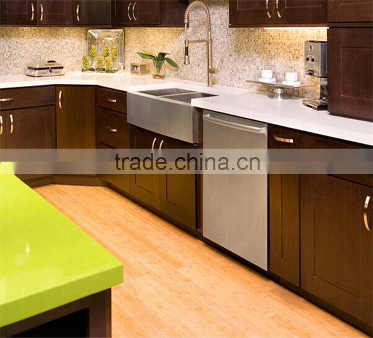 Classic kitchen cupboards with countertops (granite/ qurtz/marble)