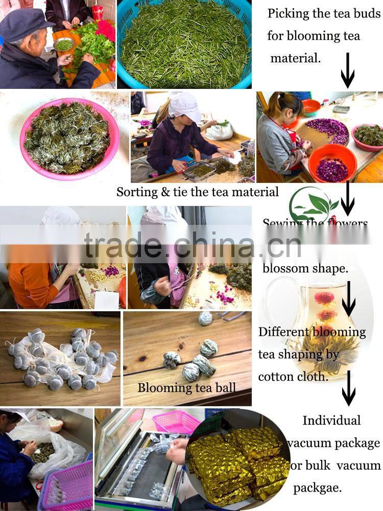 Mo Li Xian Zi Jasmine's Fairy Green Blooming Tea EU STANDARD