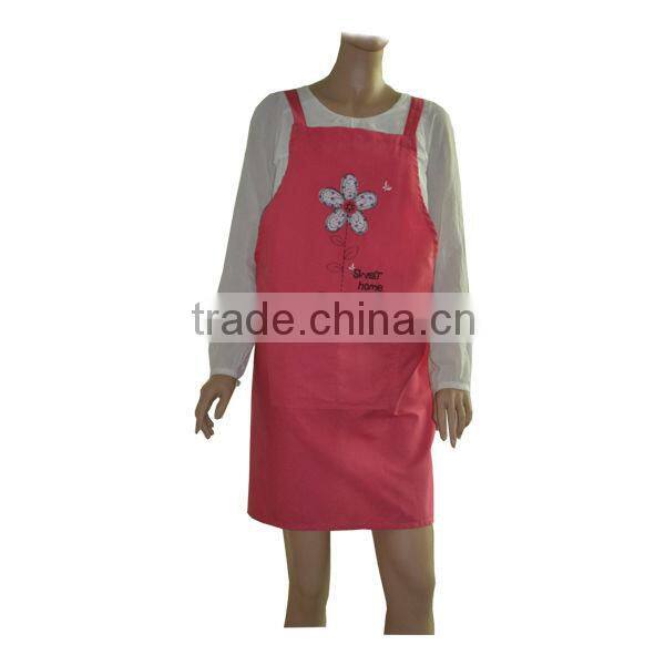 Cotton with Embroidery One Pocket Designer Adult Bibs