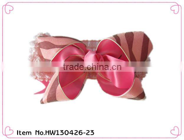 baby soft elastic bow headbands accessories
