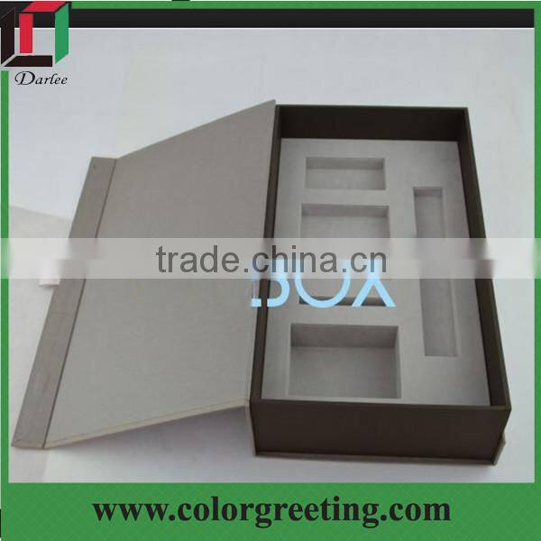 China factory high quality cardboard paper luxury makeup box
