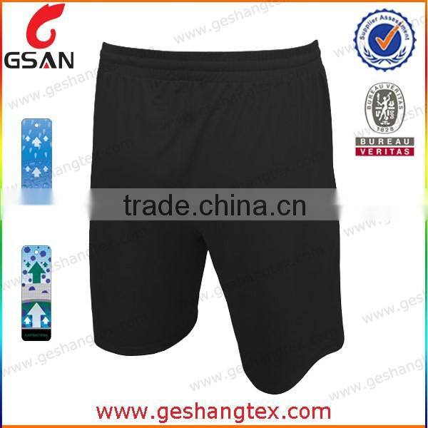 Running sports polyester shorts black