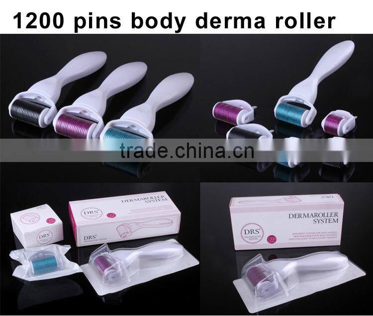 Manufactory Micro needling derma roller with 192 needle pin Skin dermaroller MT192, DNS192, DRS192 ZGTS derma rollers all here