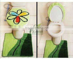 high quality eco-friendly bath mat set 3pcs