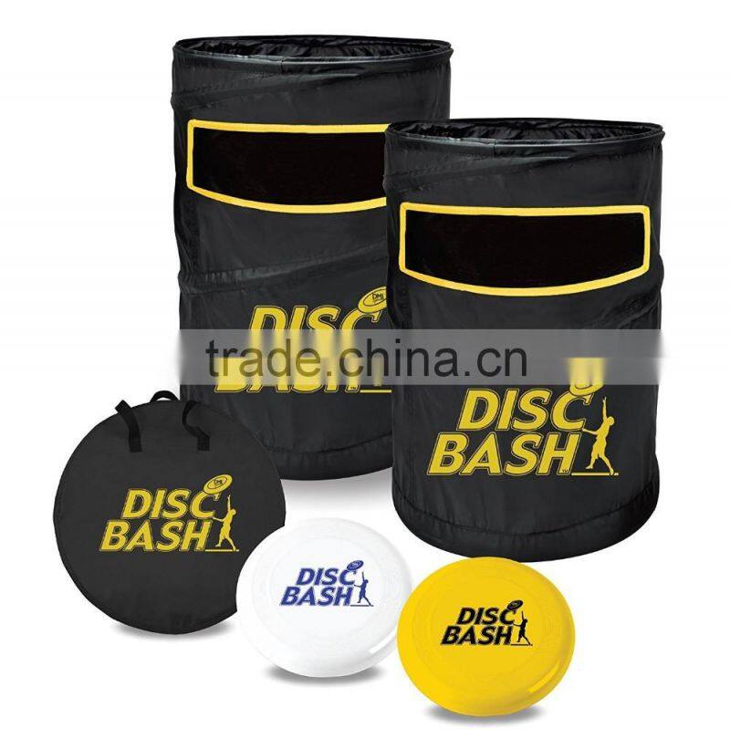 Spring Disc Slam Backyard Game Set/Frisbee Flying Disc Game