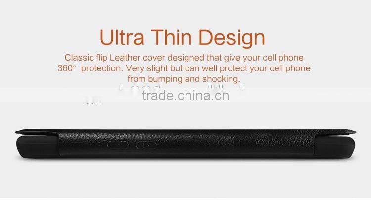 Quality Flip Leather Case For ONEPLUS 3 A3000, NILLKIN Qin PU flip leather phone Case BUSINESS CARD CASE CLASSIC RESTRO