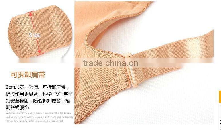 2014 Hot Sexy Womens Side Support Super Boost Plunge Push Up Lace Underwired Bra B C D E Cup