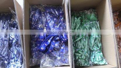 colorful heat transfer printed lanyard