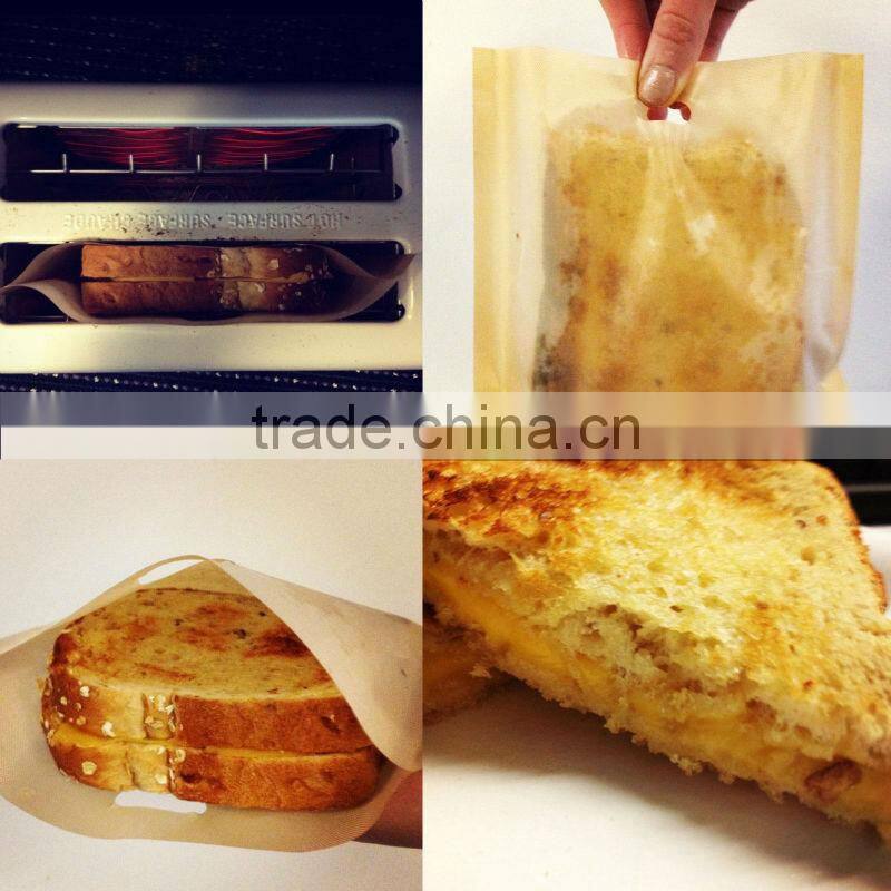 Nonstick Pfoa free PTFE bread toaster bag bread toaster BAG