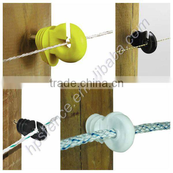 High quality and PP UV resistance electric fence plastic ring insulator for fence line
