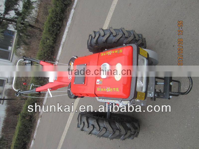 Agricultural Diesel Engine Walk Behind Tractor