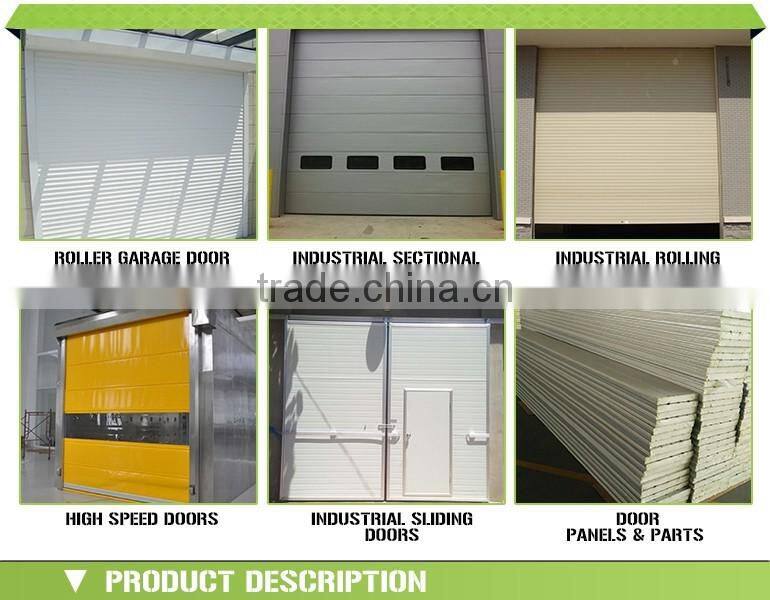 China Made Galvanized Color Steel Automatic Garage Door