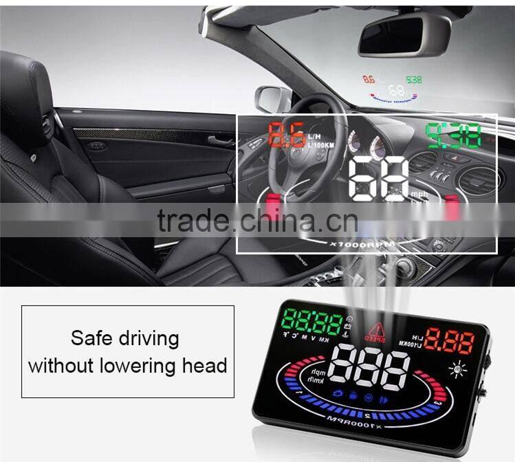 Auto Electronic E300 car HUD OBD2 head up display
