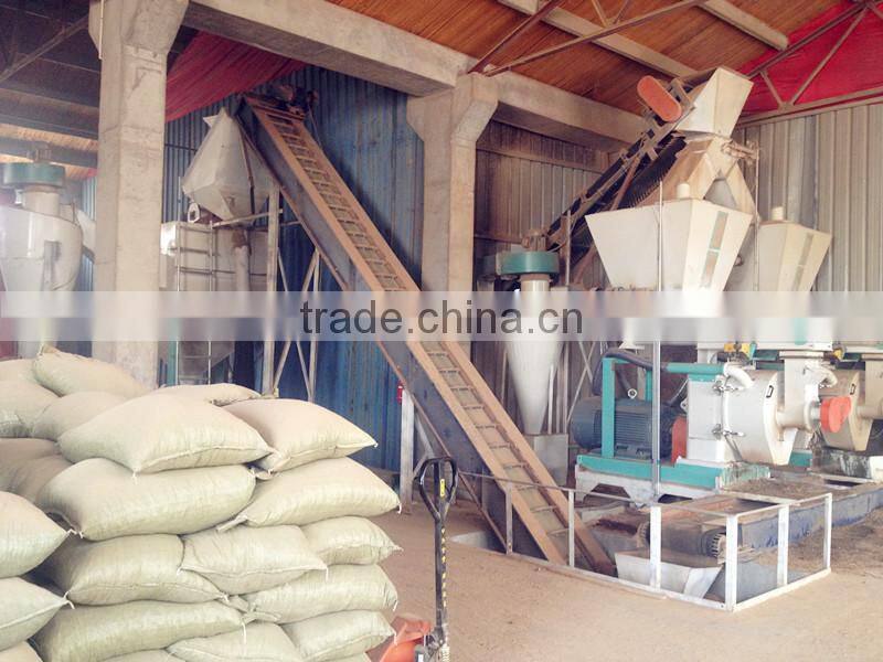 Wood Pellet line production for making wood pellets