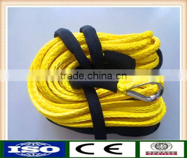 Uhmwpe winch cord 12 strand braid rope cordage