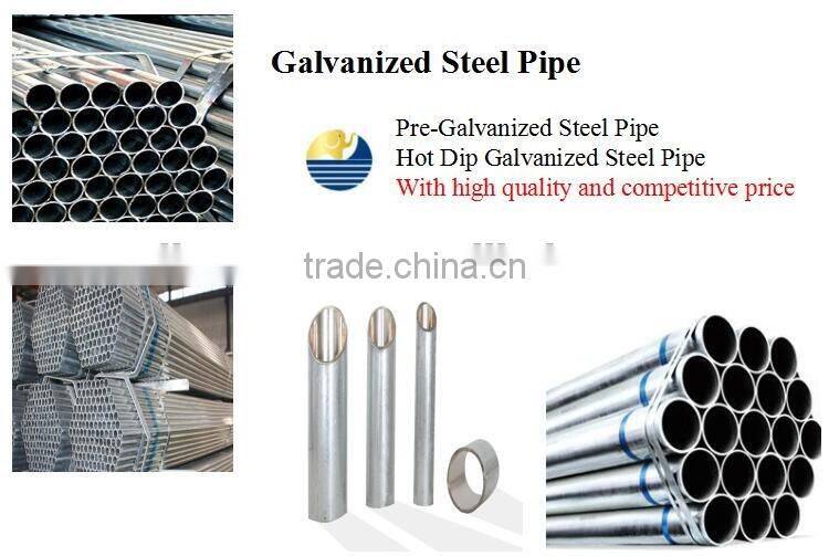 Best wholesale price for Mild Carbon Steel Galvanised Round Pipe