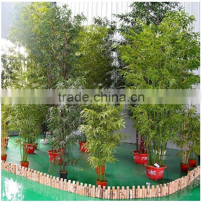 Big Decorative Artificial Silk Bamboo Buddha Tree