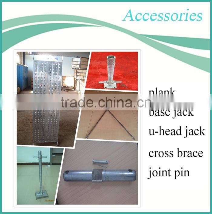 Customized Q195 Q235 Q345 Hot Dip Galvanized Scaffolding Ladder