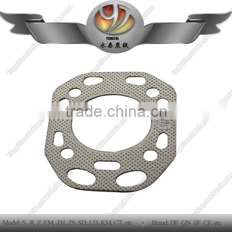 Tractor cylinder head gasket, single cylinder diesel engine gasket