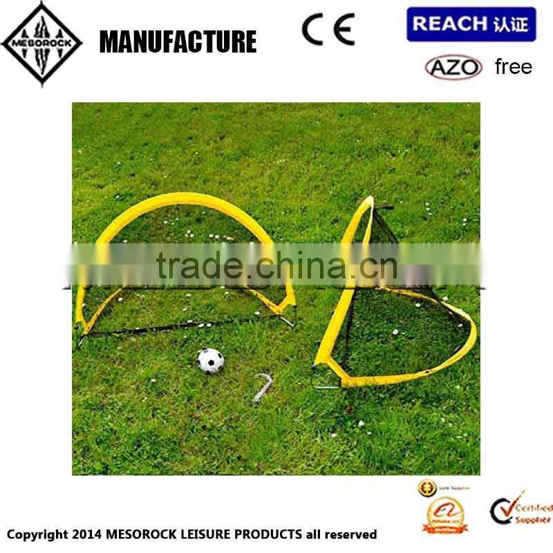 OUTDOOR PLAY FOOTBALL SPORTS GOAL SET OF 2 TRAINING SOCCER TOY OUTDOOR NEW FUN