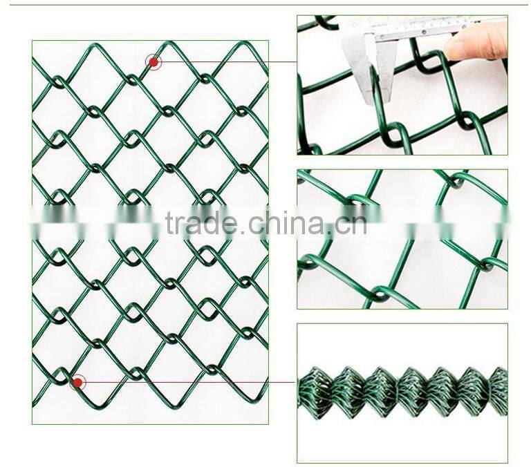 Safety residential Chain Link Fence For Sale