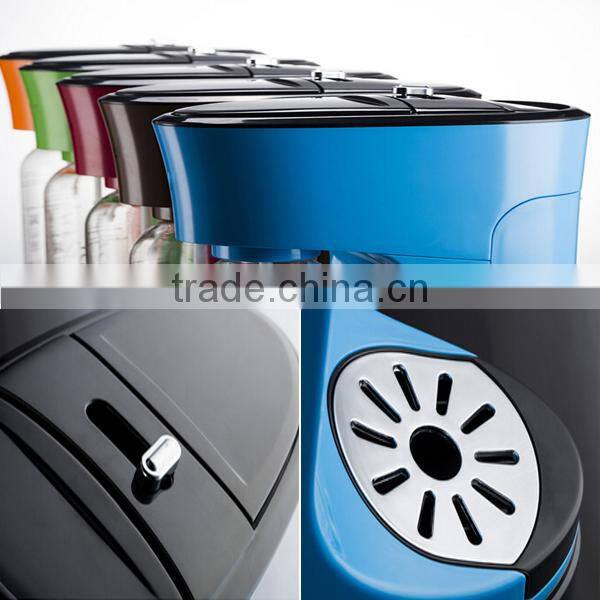 FDA certificated hose using red color metallic soda maker soda making machine