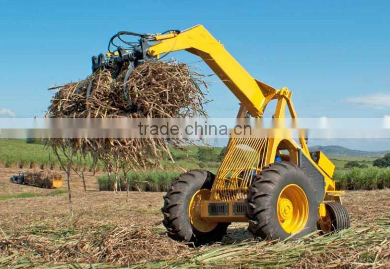 Supply high quaity wheel sugarcane loader