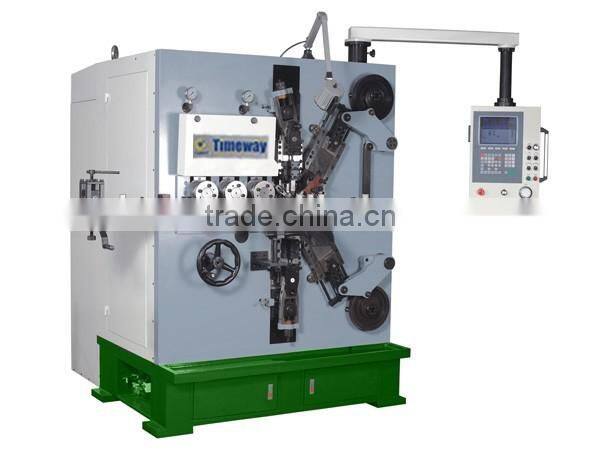 Six-axes Numeric Control Profile Roll-up Spring Machine